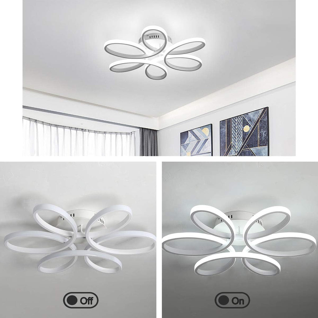 Ceiling Light Fixture with Flower Shape