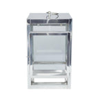 Silver Stainless Steel Candle Lantern