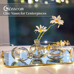 Handmade Cute Gray Small Vases
