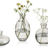 Handmade Cute Gray Small Vases