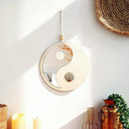 Boho Wall Mirrors for Living Room