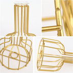 Flower Vases with Iron Art Frame