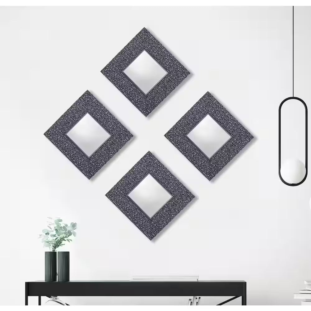 Set of 4 Accent Wall Mirrors